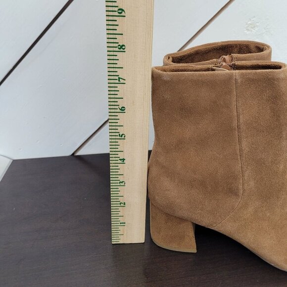 NEW Womens Aqua College Echo Waterproof Suede Leather Ankle Boots Size 6.5 Tan - Picture 6 of 10